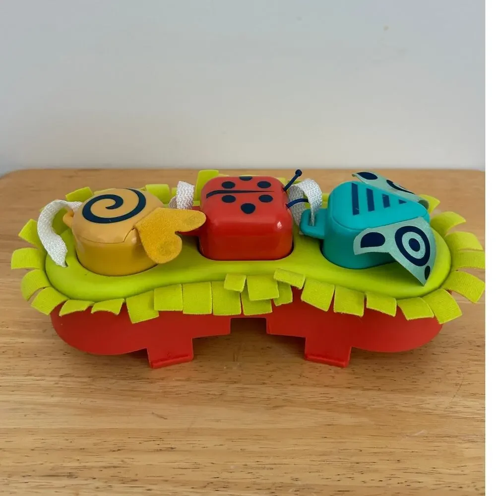 Fisher Price 2-in-1 Sit to Stand Activity Center Replacement Part Bug Blocks